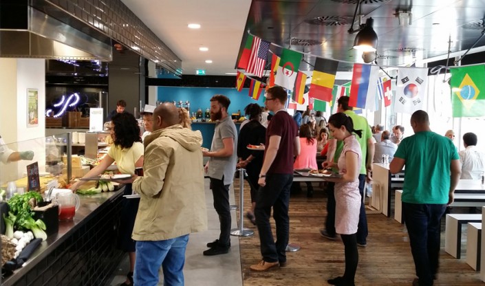 Google cafe at London HQ